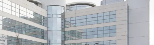 Commercial office building serviced by Dublin Jets